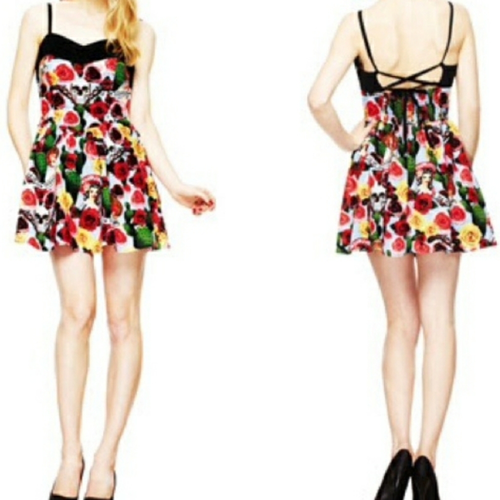 Hell Bunny dia de los muertos dress